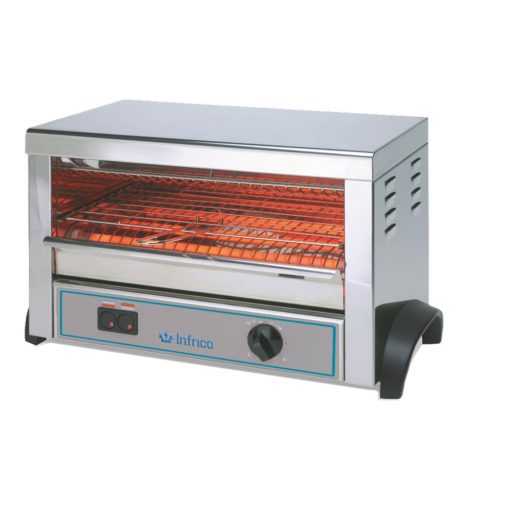 Tostadora industrial de introducción horizontal simple Infrico T6
