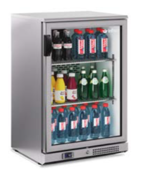 Expositor refrigerado horizontal INOX Infrico ERV-15 II