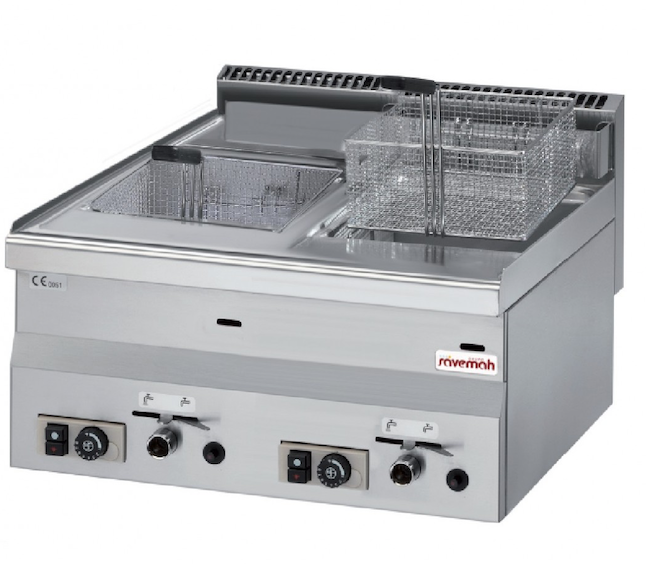 Freidora a gas de sobremesa SV 66 FRG