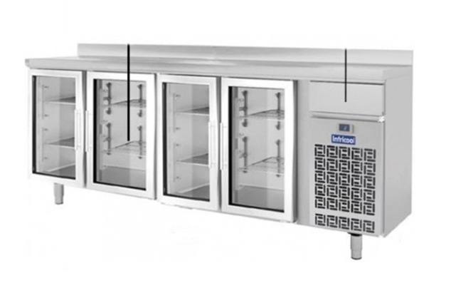 Frente mostrador Infricool IF604PCR