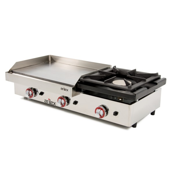 Imagen de Plancha a gas de acero 15 mm ARILEX 100PGRF
