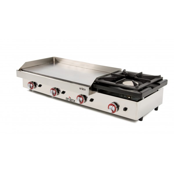 Imagen de Plancha a gas de acero 15 mm ARILEX 120PGRF