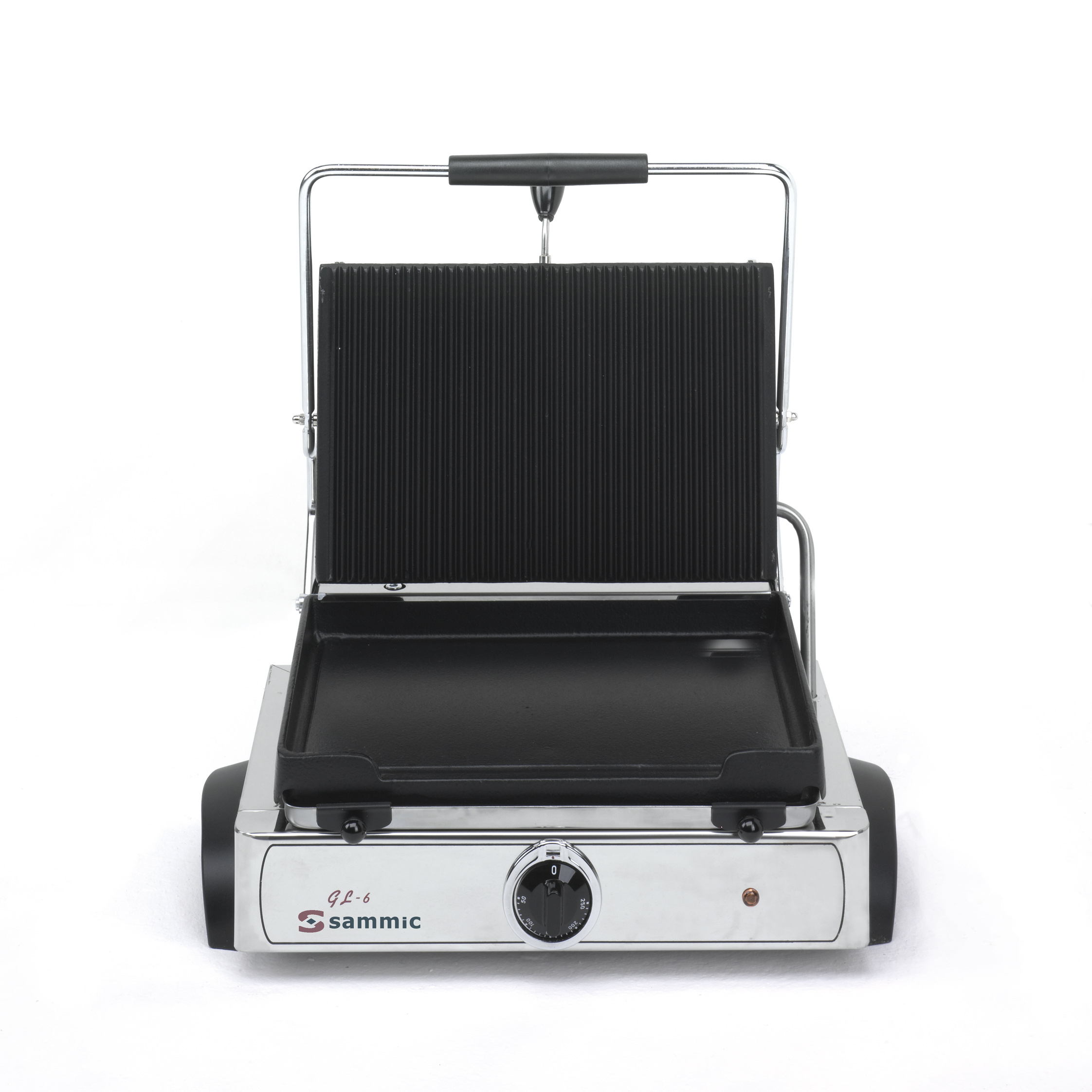Plancha eléctrica mixta hierro fundido Sammic GL-6