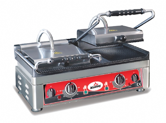 Plancha eléctrica acanalada hierro fundido KG5530 DE